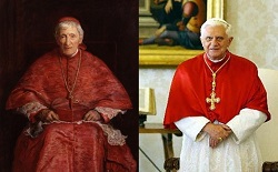 Nhà thần học Joseph Ratzinger và thần học gia John Henry Newman