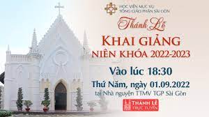 Học viện Mục vụ: Thánh lễ Khai giảng NK 2022-2023  (1.9.2022)